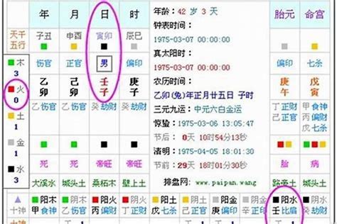 怎么查五行|生辰八字五行查询